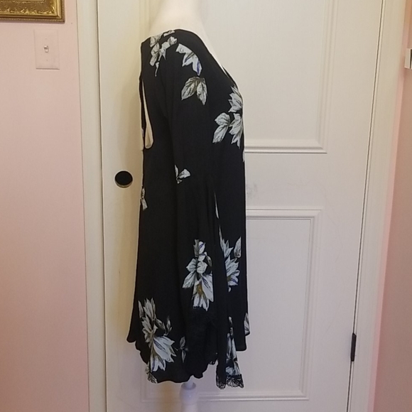 NWOT FREE PEOPLE floral tunic/mini dress - Picture 2 of 12